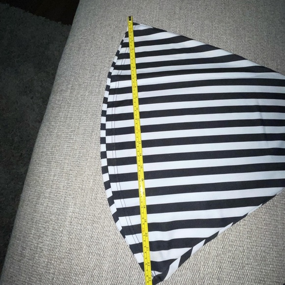 NWT Turquoise Haven Black Striped Wide Bell Bottom - Picture 9 of 15